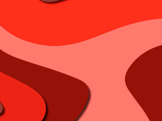 3D abstract background with paper cut shapes.Abstract paper carve template background,for book cover.Paper cut background. Abstract realistic paper decoration for design