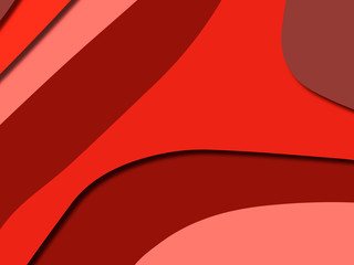 3D abstract background with paper cut shapes.Abstract paper carve template background,for book cover.Paper cut background. Abstract realistic paper decoration for design