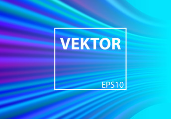 Modern colorful flow poster liquid shape in blue 