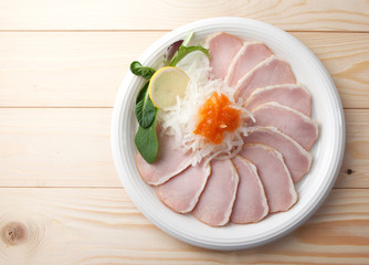 ハム盛り合わせ