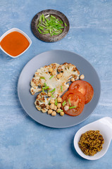 Roast cauliflower steak