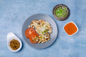 Roast cauliflower steak