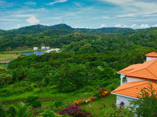 Beautiful landscape in the Caribbean