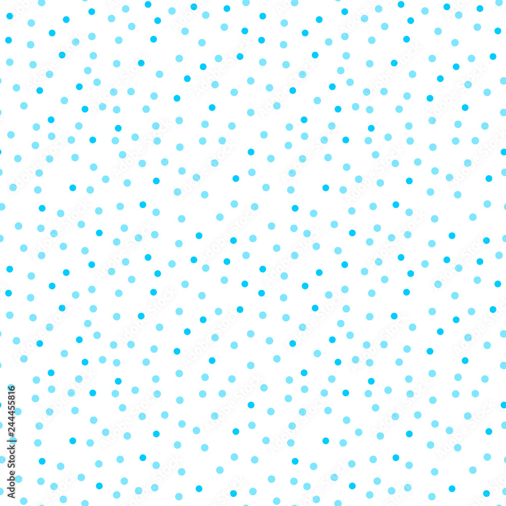 Poster blue dots on a white background pattern. abstract geometric modern background. vector illustration. 