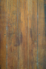 Naklejka premium Old wooden plates have traces of time.