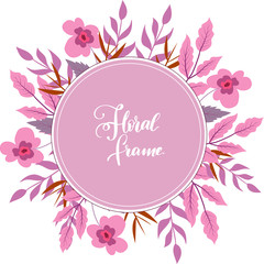 floral frame vector. Invation