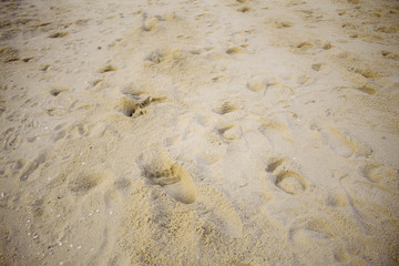 Sand with background.