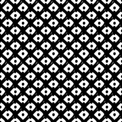 Black and White Seamless Ethnic Pattern. Tribal - 244457856