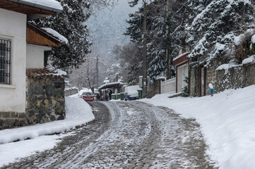 Road in Wintertime