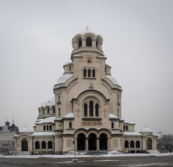 Fototapeta na wymiar Saint Alexander Nevsky Cathedral
