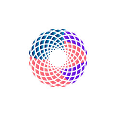 Abstract mandala icon graphic design template vector