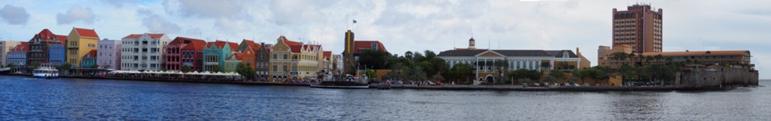Fototapeta premium Panorama Curacao Willemstad