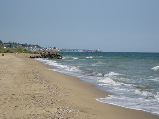 beach and sea