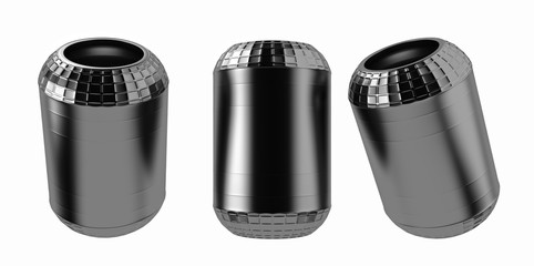 3D rendering. Trucks air spring, New auto parts, spare parts for heavy duty. Spare parts for shop, aftermarket OEM for cargo car.