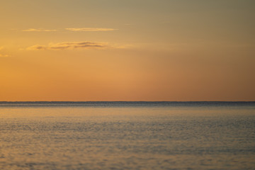 Fototapeta premium (石垣島)夕焼けの海