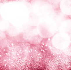 Abstract pink grunge bokeh background