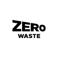 Vector Zero Waste Logo Template
