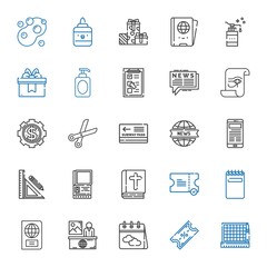 Fototapeta premium paper icons set