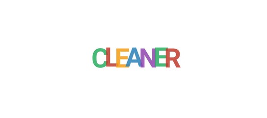 Cleaner word concept