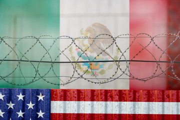 USA Mexico border wall