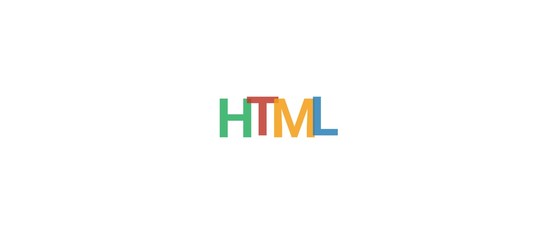 Html word concept