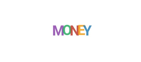 Money word concept