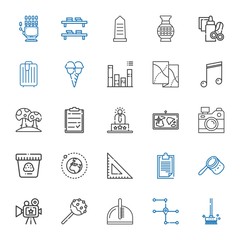 collection icons set