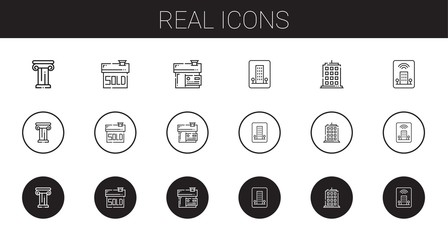 real icons set