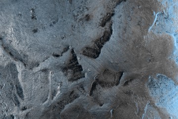 blue aged bright bold stucco texture - wonderful abstract photo background