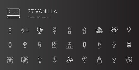 vanilla icons set