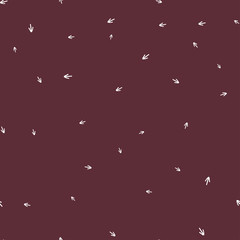 Hand drawn icon with seamless pattern for decorative design. Arrow down direction icon vector design.