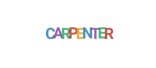 Carpenter word concept