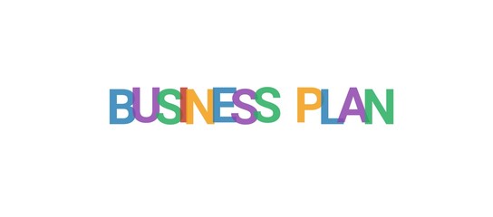 Business plan word concept