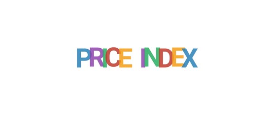 Price Index word concept