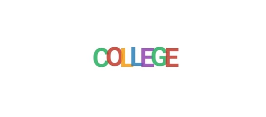 College word concept