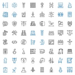 development icons set