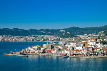 Fototapeta na wymiar Marmaris, an old town on the Mediterranean