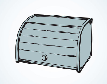 recommend clip art: Breadbox. Vector drawing