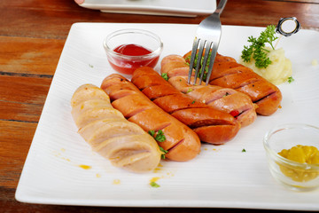 Roasted sausage