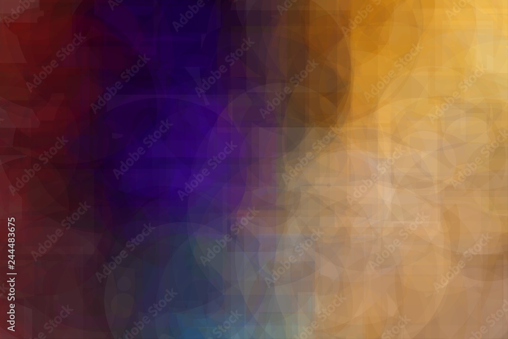 Wall mural abstract mosaic background