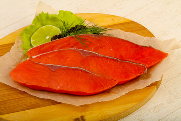 Salted salmon