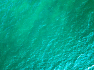 Sea surface aerial view