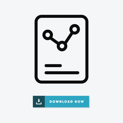 Analytics vector icon