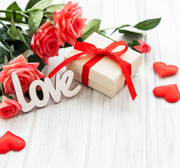 Valentine day romantic background
