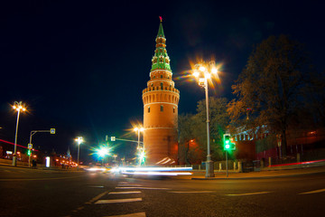 Plakat The historical center of Moscow at different times of the year Footage shot on a city street ,Russia date: 2016 - 2017, the picture architecture, buildings, sky 