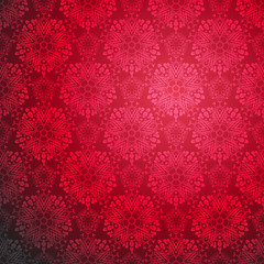 Red Ornamental seamless