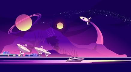 abstract city banner