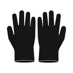 Obraz premium Isolated object of glove and winter sign. Set of glove and equipment stock vector illustration.