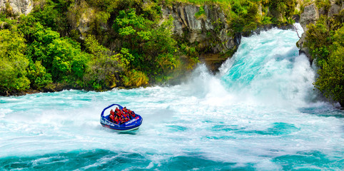 Huke falls jet boating 