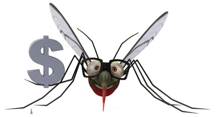 Mosquito - 3D Illustration